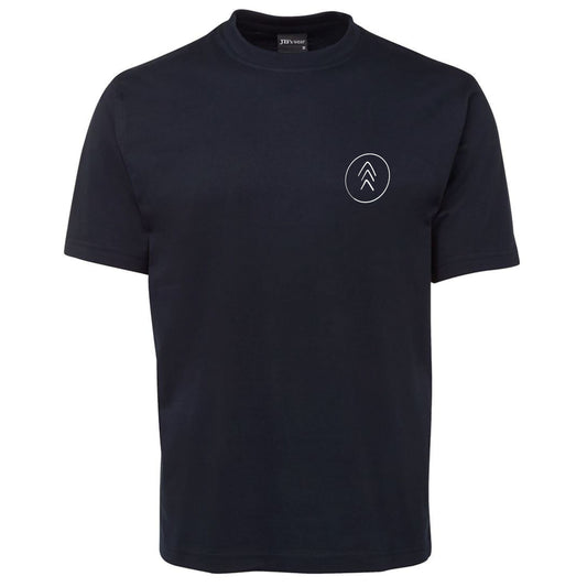 Arrow logo - Navy Short Sleeve T-shirt