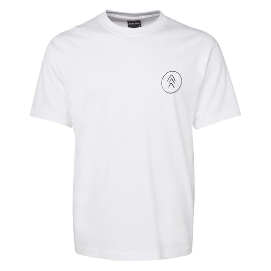 Arrow logo - White short sleeve t-shirt
